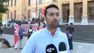 Pietro Patti - Studenti in piazza contro il DL Scuola "basta propaganda la scuola è pubblica"