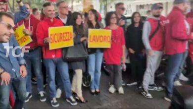 Protesta Cgil in autostrada